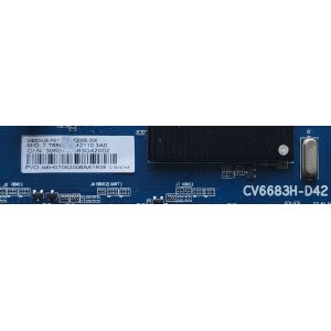 MAIN FUENTE COMBO PARA TV SANSUI ORIGINAL / NUMERO DE PARTE A6H0705 / CV6683H-D42 / 7.T668 / 30601 / V400HJ6-PE1 / H2E04577A1 / CQC15001134432 / PANEL CX400DLEDM / DISPLAY V400HJ6-PE1 REV.C3 / MODELO S40P28FN	